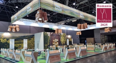 Romania represented by 23 wineries at ProWein 2025, the most important international trade fair for wines and spirits