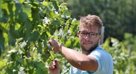Ghislain Moritz: „Printre cele mai importante unelte ale unui vinificator,  este susținerea conjugală”