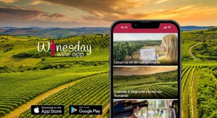 Winesday lansează Winesday App, aplicație mobilă dedicată pasionaților de vin   