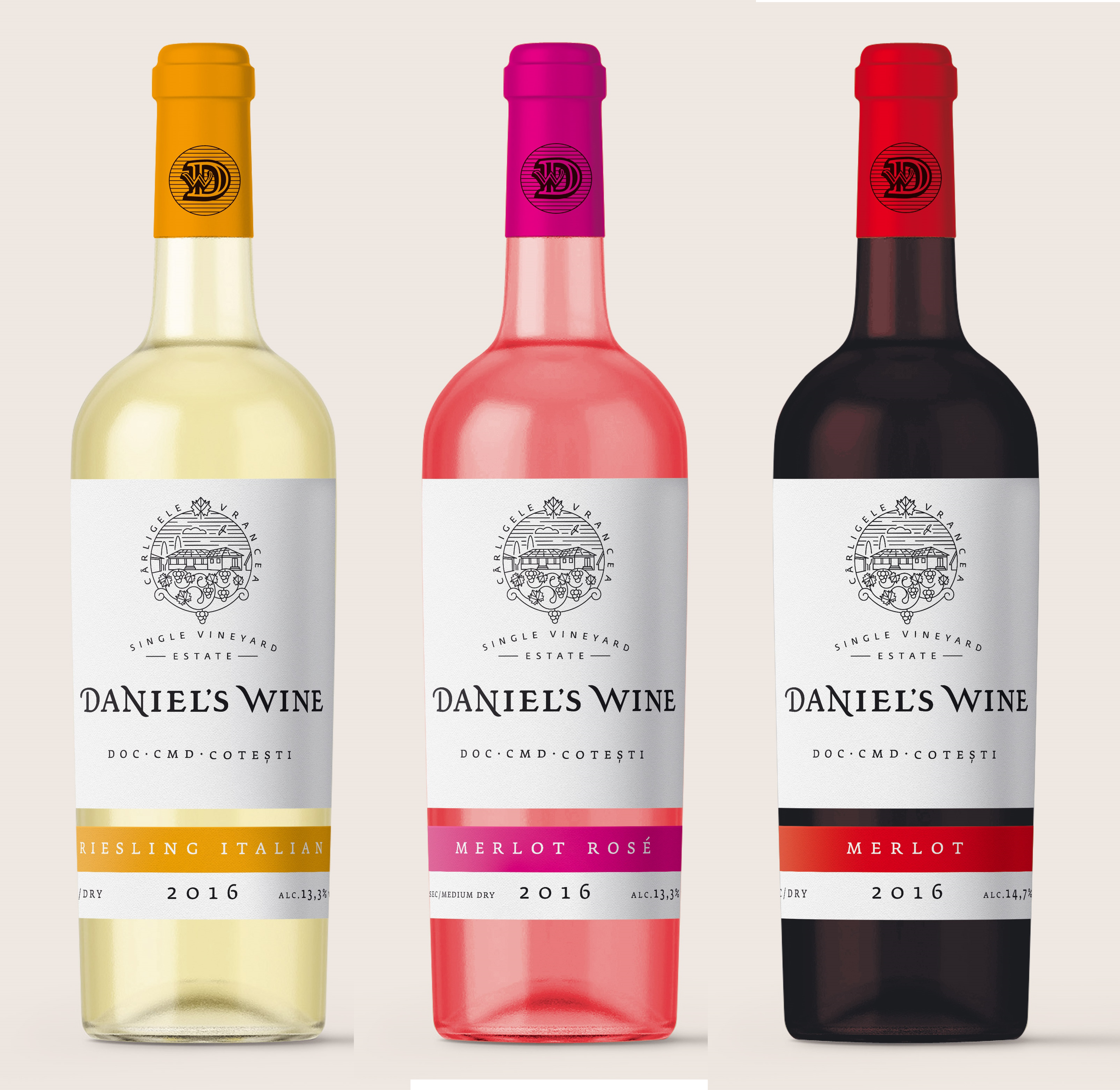 Daniels wine carligele